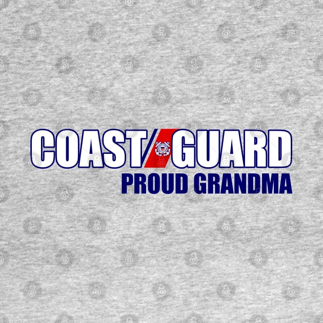 Coast Guard - Proud Grandma by MilitaryVetShop